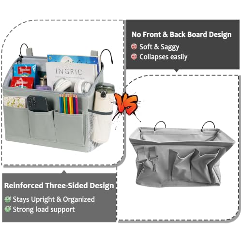 Loghot Bedside Caddy Organizer Bed Storage Bag for Dorm - Image 5