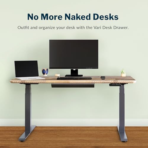 Vari Steel Under Desk Drawer - Slim Undermount Storage Organizer - Image 4