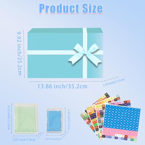 Qlonry 80Pcs Upgrade Diamond Art Storage Trays Convex - Image 3