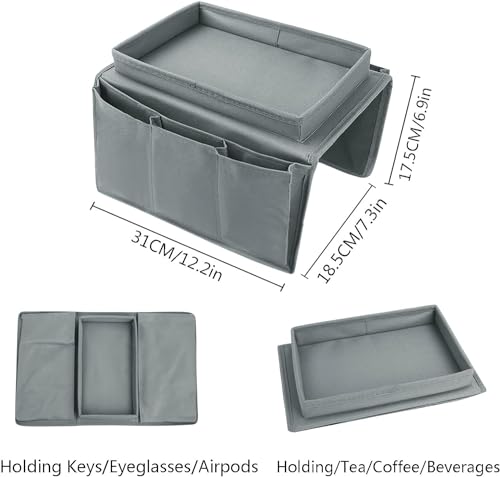 Sofa Armrest Organizer,TV Remote Holder Sofa Organizer - Image 2