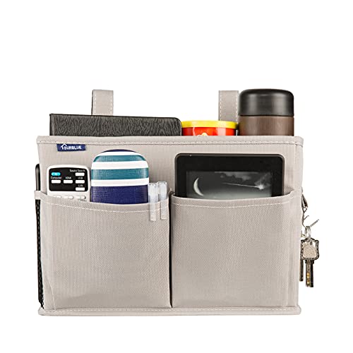 Surblue Bedside Caddy Hanging Bed Organizer Storage Bag Pocket - Image 5