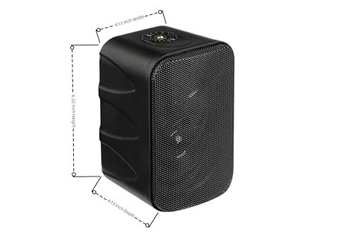 3.5 inch Outdoor Speakers Wired, Waterproof Wall Mount Speakers - Image 8