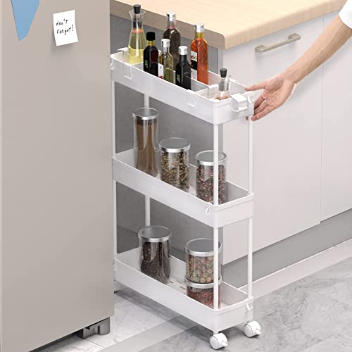 SPACELEAD Slim Storage Cart 3 Tier,Bathroom Organize | All Products - Image 3