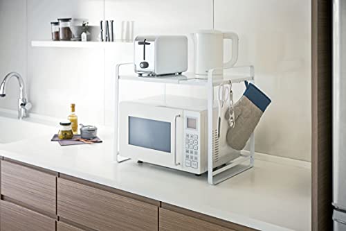 YAMAZAKI Home Expandable Kitchen Counter Organizer, Steel - Image 3