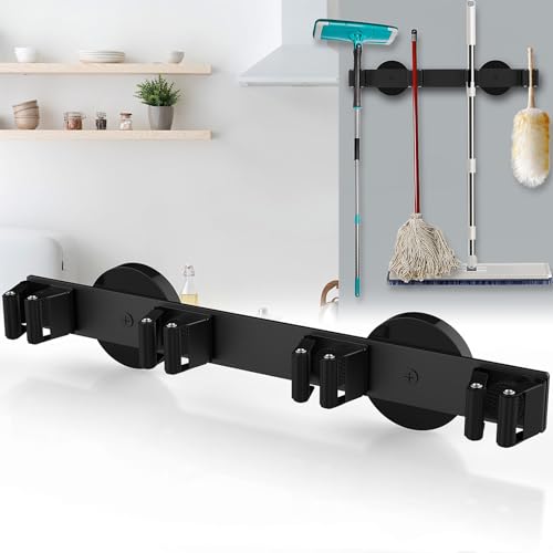 Magnetic Mop Broom Holder, Strong Non Slip Magnetic Broom Mop - Image 2