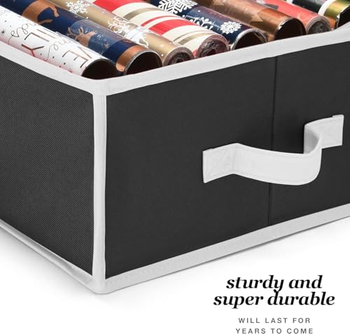 Premium Wrapping Paper Organizer Storage | Gift Wrap Holder - Image 7