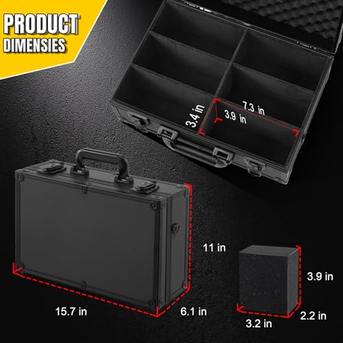 Graded Card Storage Box – Holds 155+ Graded Cards or 700+ - Image 3