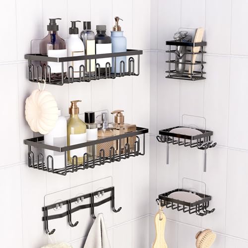 4 Pack Shower Caddy Replacement Strong Hooks, No Dri | All Products - Image 8