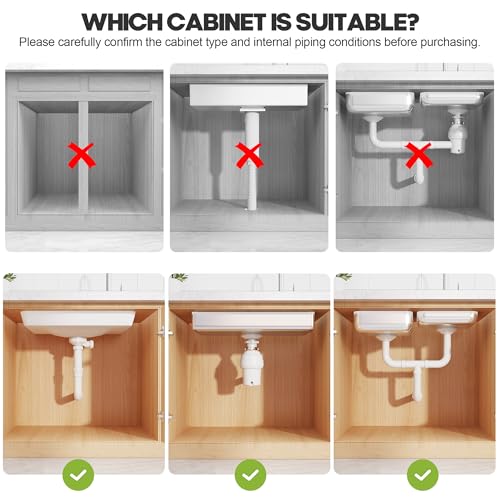 1 Pack Expandable Under Sink Organizers And Storage | Under Sink Stora - Image 3