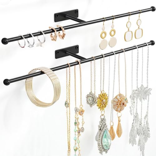 Wall Hanging Jewelry Organizer 12.6", Screw Included - Image 2