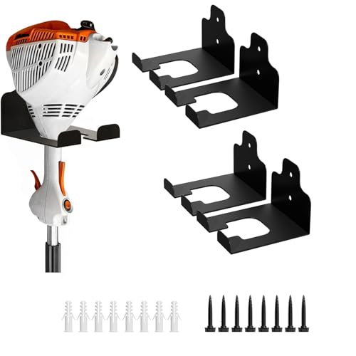 Garage Organizer Trimmer Rack,Garden Power Tool Hanger - Image 2