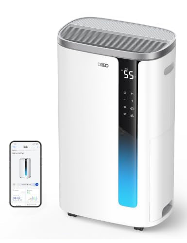 DREO 4500 Sq Ft Smart Dehumidifier, 1.85 Gal Water Tank - Image 2