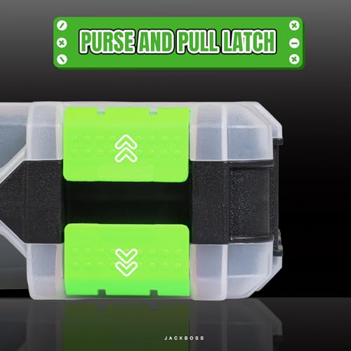 Jack Boss Tool Box with Transparent Lid, Double Side - Image 5