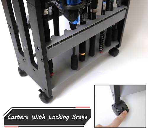 Fishing Rod Holder,Fishing Pole Holders for Garage - Image 6