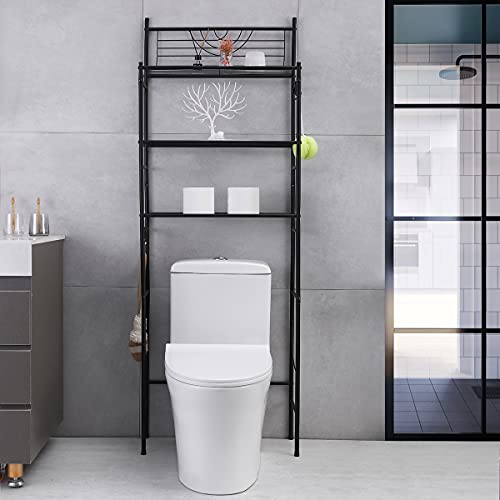 3-Tier Bathroom Over The Toilet Storage Rack Free Standing - Image 2