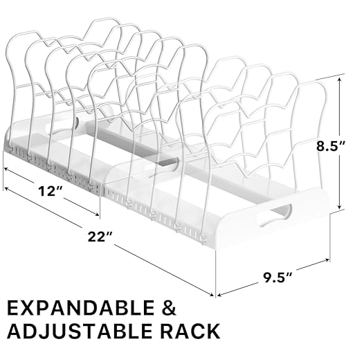 Simple Houseware Expandable Pan Rack 10 Adjustable C | All Products - Image 3