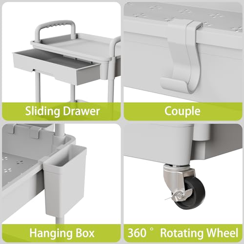 Sorgion 3 Tier Rolling Cart Organizer,Laundry Room B | All Products - Image 5