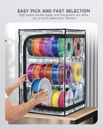 YOOPAI 3D Printer Filament Storage Box, 3-Tier Filament - Image 6