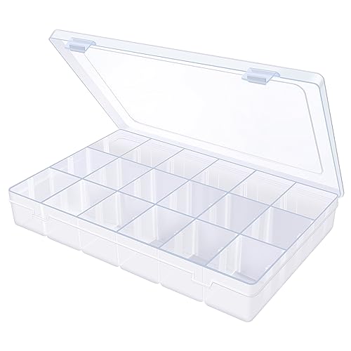 2Pack 18 Grids Craft Organizers and Storage Bead Organizer - Image 5