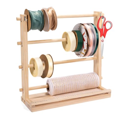 Ribbon Storage Rack Spool Holder Organizer Sewing Craft - Image 2