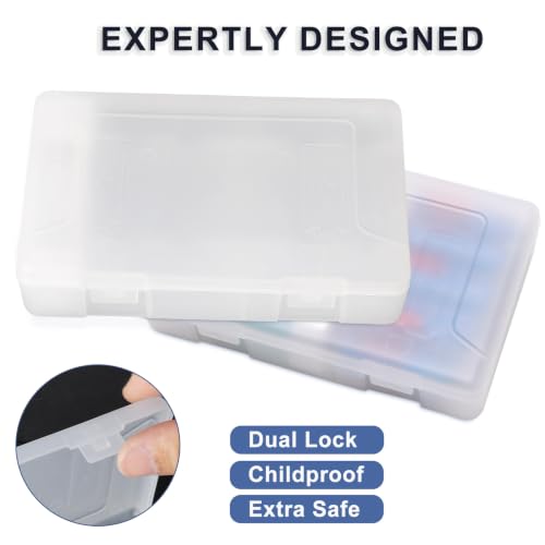 2 Pack Battery Organizer, Battery Storage Case for AA AAA - Image 7