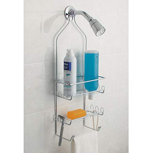 iDesign Steel Hanging Shower Caddy Organizer, The Milo Collection - Image 3