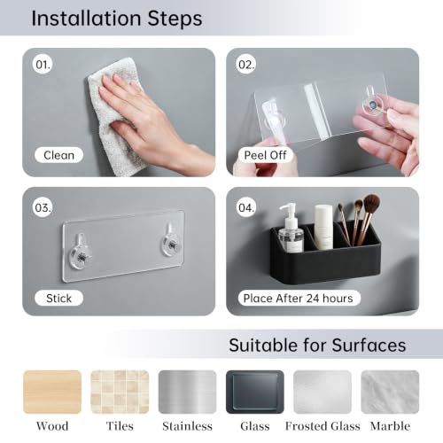 Hole-Free Wall-Mounted PU Leather Remote Control Hol | All Products - Image 5