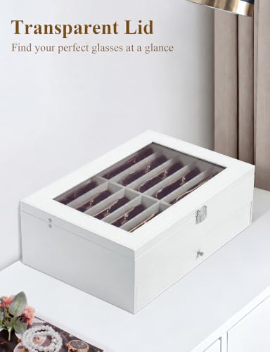 Sunglasses Storage Organizer Case with 24 Adjustable | All Products - Image 5