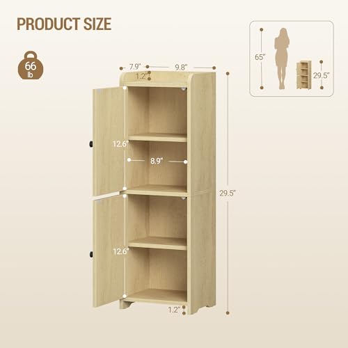 Hzuaneri Bathroom Storage Cabinet, Small Corner Floo | All Products - Image 3