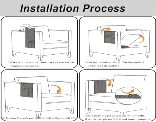 Ntomtuex Sofa Armchair Caddy Remote Control Holder | Home Organization - Image 7