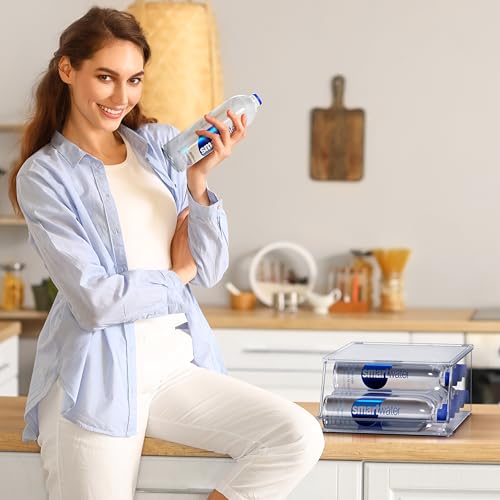 Sorbus Water Bottle Organizer for Refrigerator & Pantry - Image 7