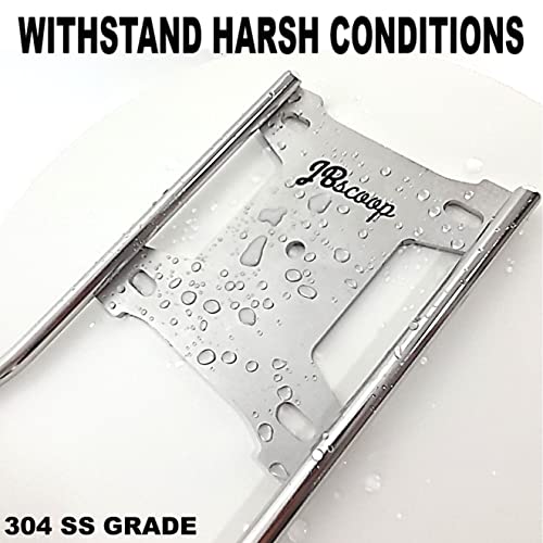 JBscoop Large Stainless Steel Hose Holder, Heavy Duty Hose - Image 5
