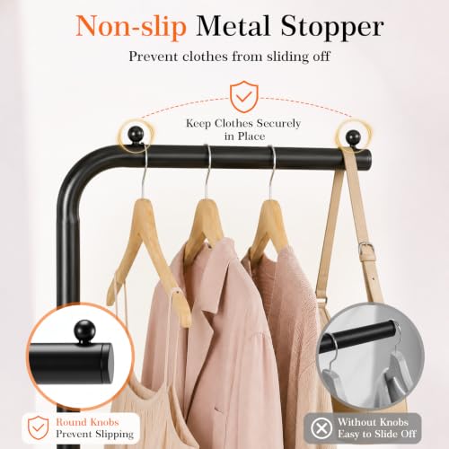 Adjustable Clothing Display 16-64in Shirt Display Stand Metal - Image 5