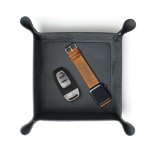 Handmade Leather Catch All Tray and Organizer for Ke | All Products - Image 2
