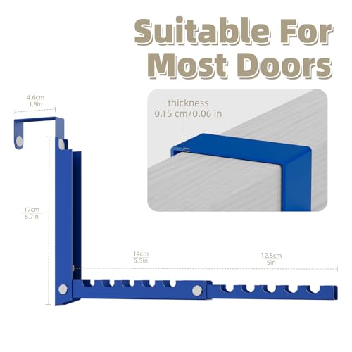 BAKON Over The Door Hangers, Over Door Hooks for Han | All Products - Image 3