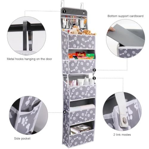 Dog Toy Basket,5-Shelf Hanging Organizer for Dog Toys - Image 3
