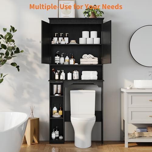 IDEALHOUSE 23.6 Inches Wide Toilet Rack with Over | Home Organization - Image 4