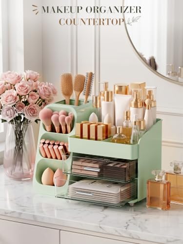 Large Makeup Organizer Countertop for Vanity Skincare Organizers - Image 5