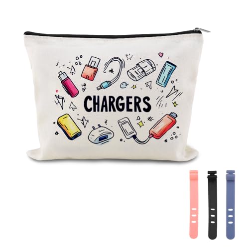 Travel Charger Organizer Bag for Cords and Cables Plug Charging - Image 2