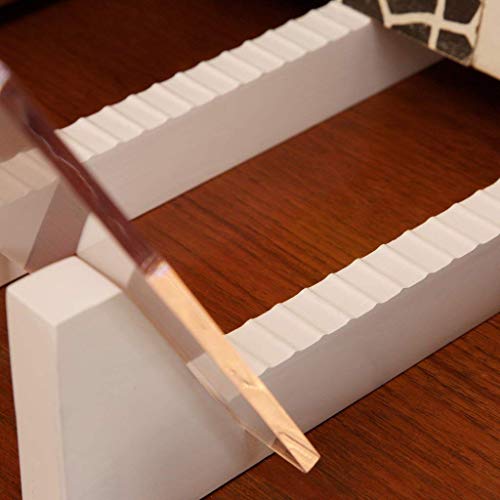 Vinyl Record Storage - Solid Wood with Crystal Clear - Image 5