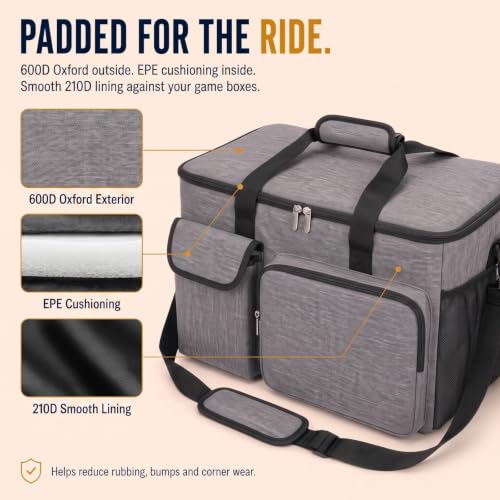 Board Game Bag, Carrying Case for Standard & Expansion - Image 6