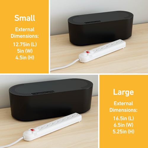 D-Line Cable Management Box, Power Strip Cover - Image 5