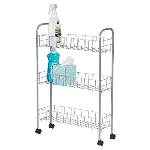 Household Essentials Slim Storage Cart, 3 Shelf Storage Cart - Image 6