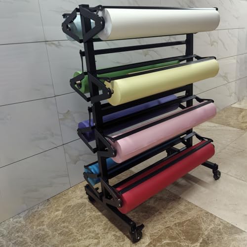 Craft Paper Roll Holder, Butcher Kraft Paper Rack | Home Organization - Image 3