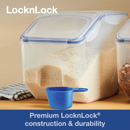 Lock & Lock Bulk Storage Bins Food Storage Container with Wheels - Image 5