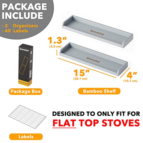 SpaceAid 30" Wide Kitchen Shelf Organizer for Stove, | All Products - Image 7