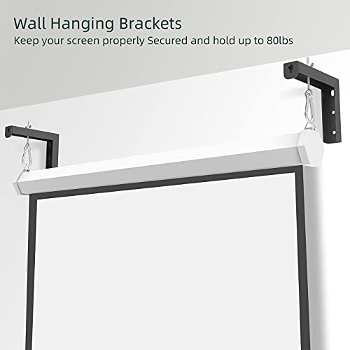 6 inch Adjustable Universal Projector Screen L-Bracket Wall - Image 3