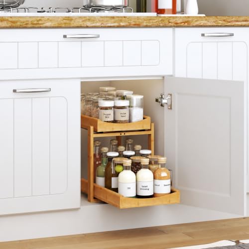MHXW SXPN Bamboo Under Sink Organizer, 2 Pack Pull O | All Products - Image 3