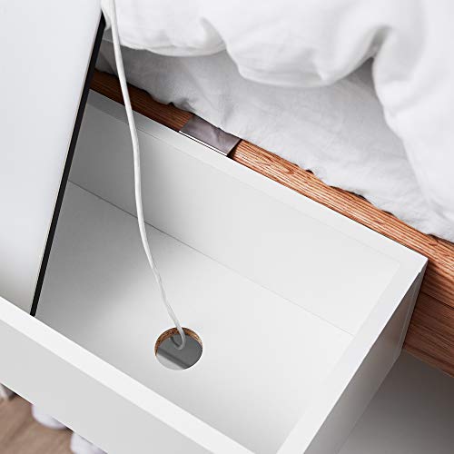 DormCo Yak About It® Dorm Bedside Organizer - White - Image 4