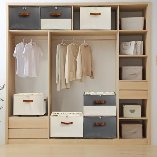 2 Pack Shoe Organizer for Closet, Shoe Storage with Wheels, Gray - Image 3